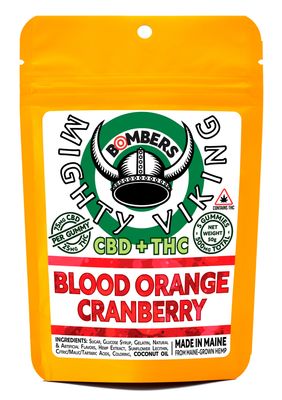 Blood Orange Cranberry (75 mg CBD & 25 mg THC Bombers)
