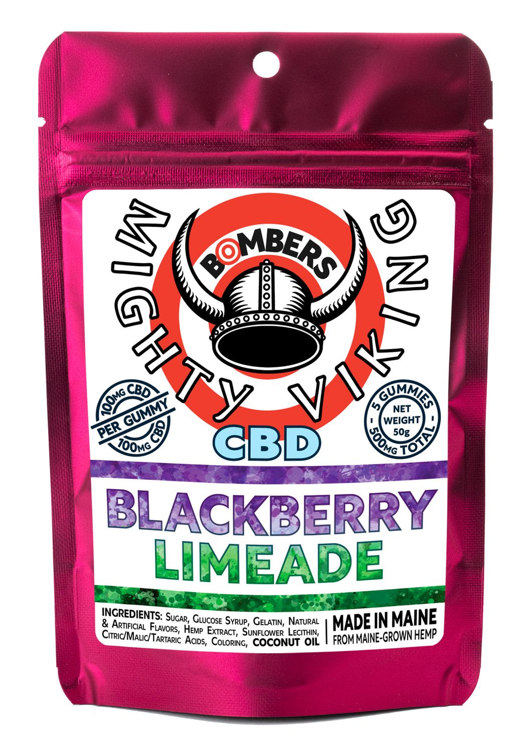 Blackberry Limeade (CBD Bombers)