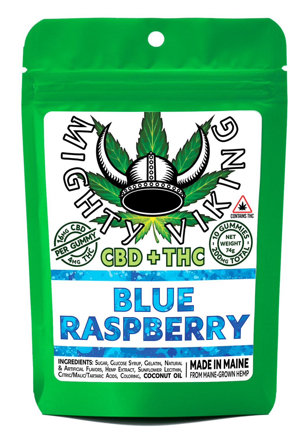 Blue Raspberry (CBD & THC)
