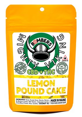 Lemon Pound Cake (75 mg CBD & 25 mg THC Bombers)