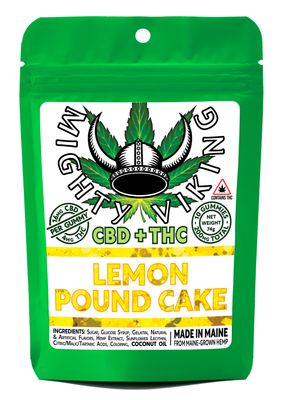 Lemon Pound Cake (CBD & THC)