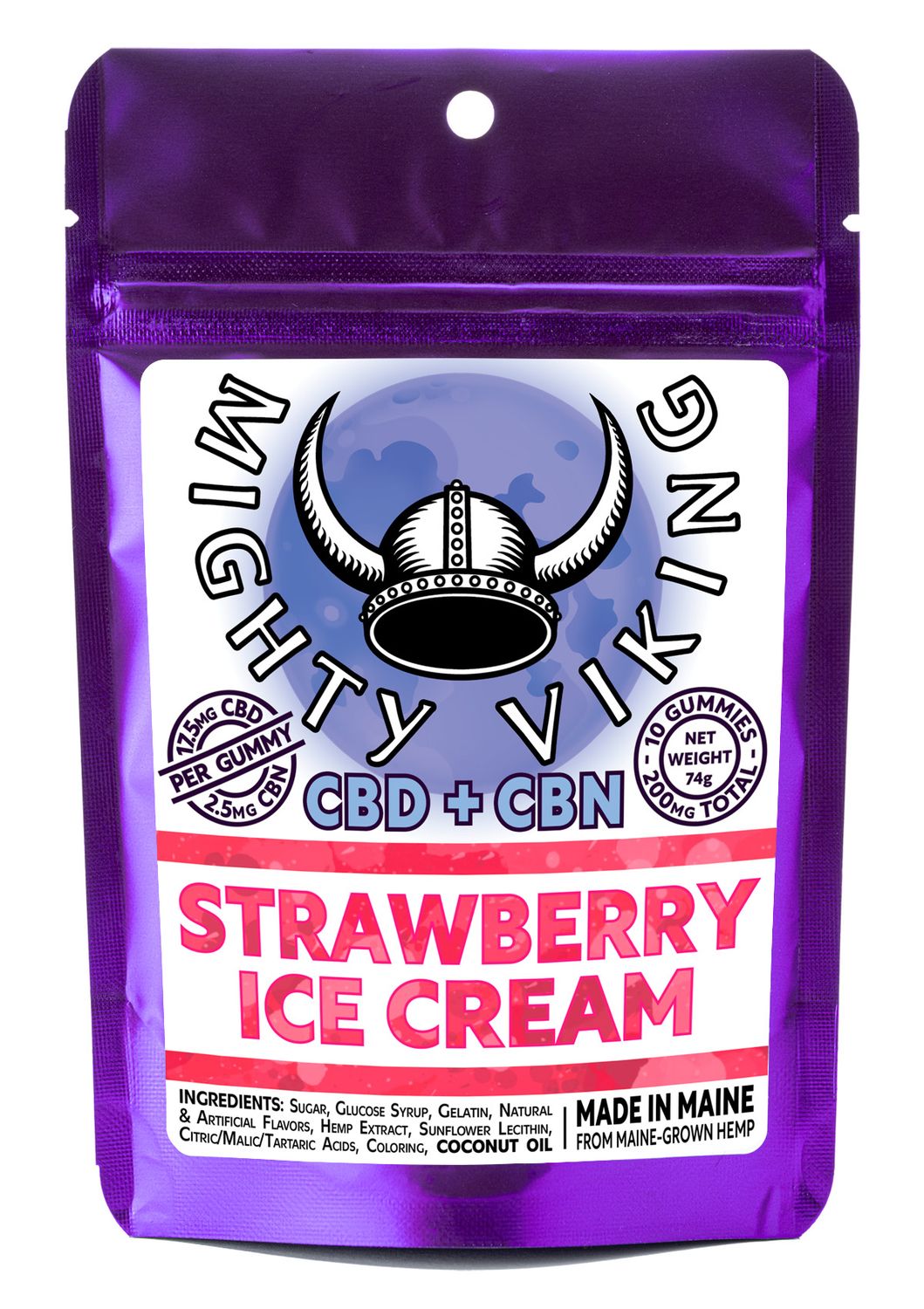 Strawberry Ice Cream (CBD & CBN)