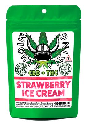 Strawberry Ice Cream (CBD & THC)