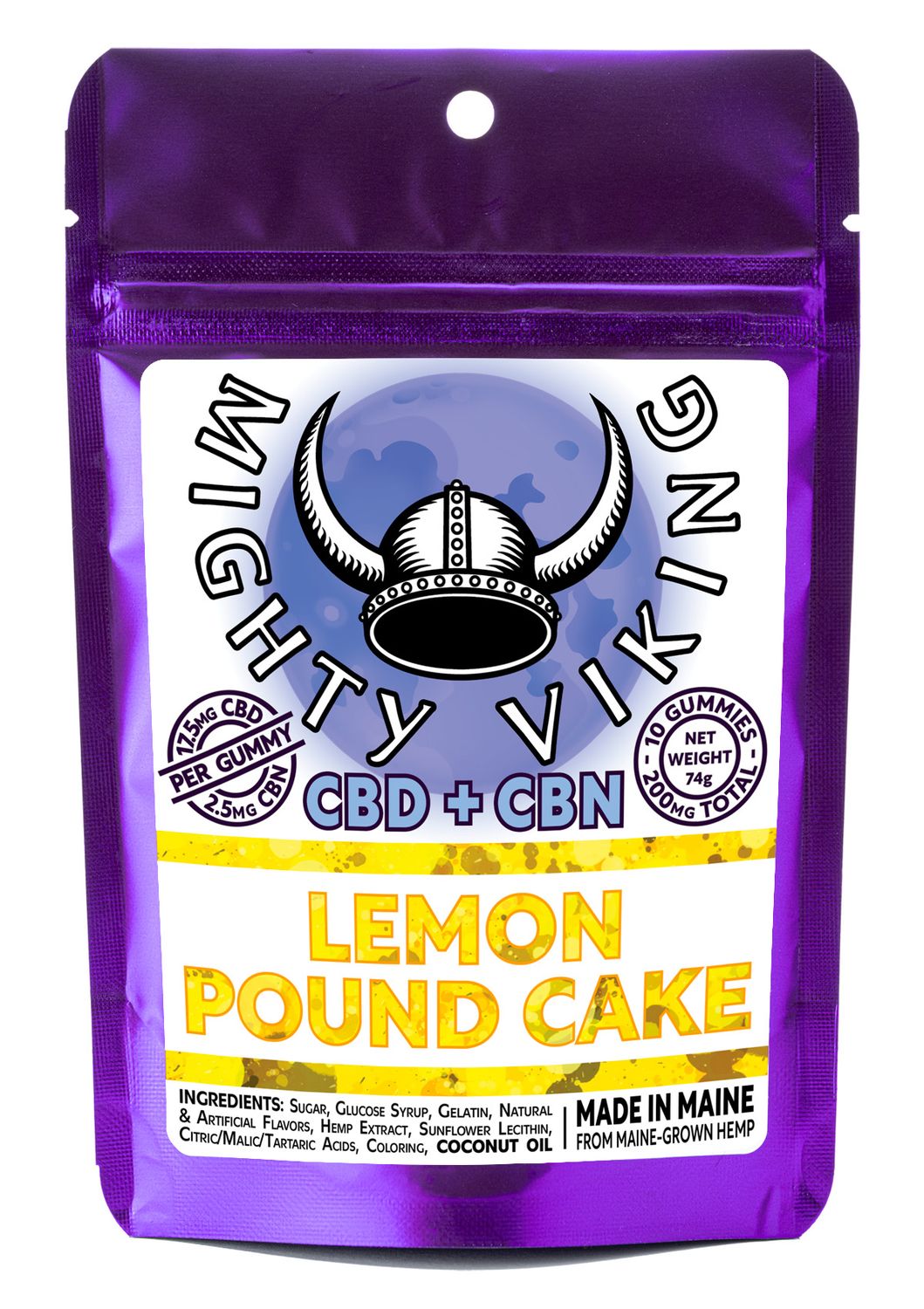 Lemon Pound Cake (CBD & CBN)