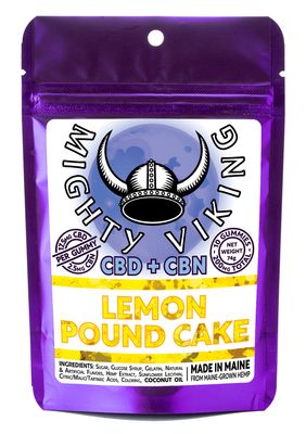 Lemon Pound Cake (CBD & CBN)