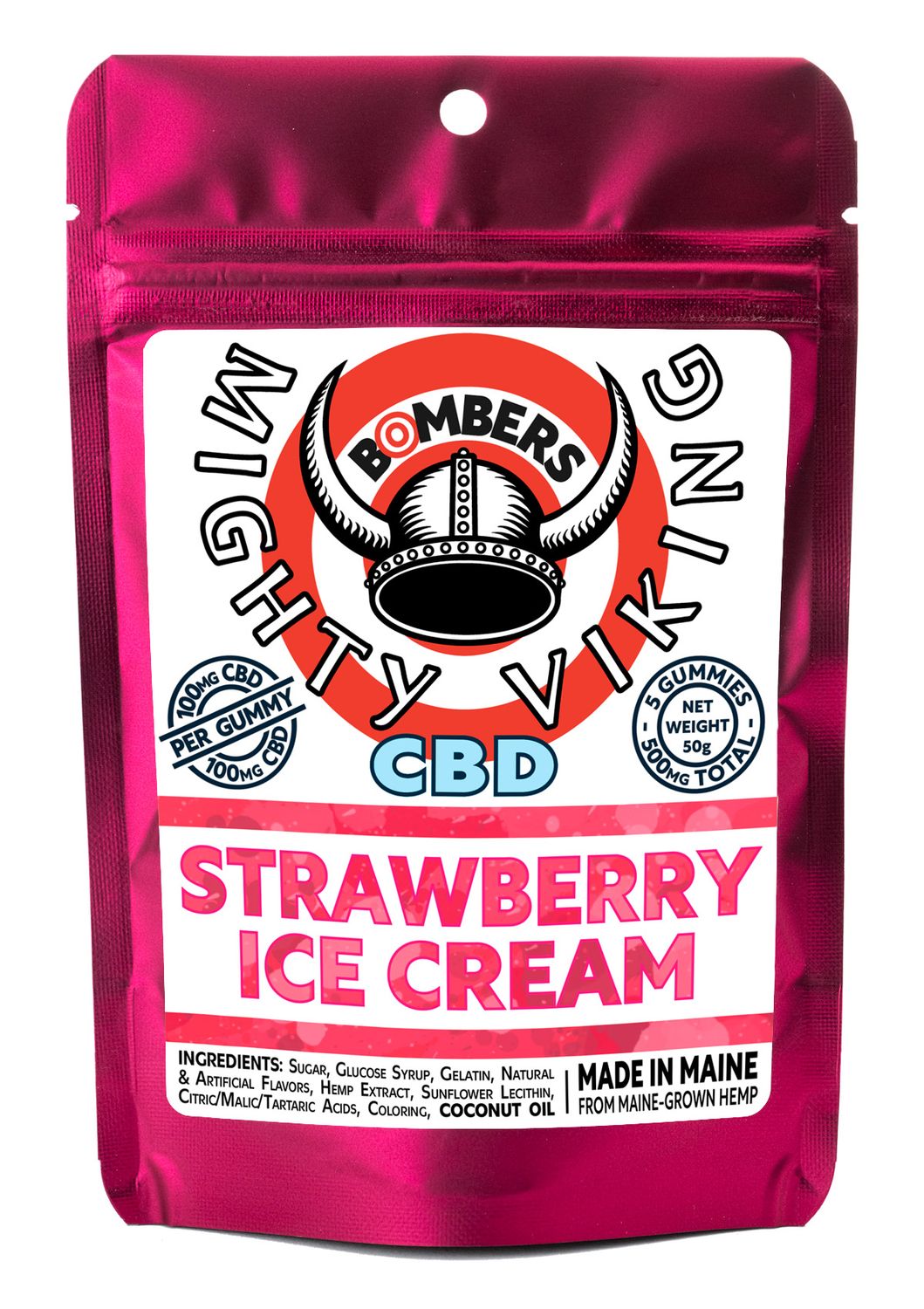 Strawberry Ice Cream (CBD Bombers)