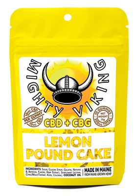 Lemon Pound Cake (CBD & CBG)