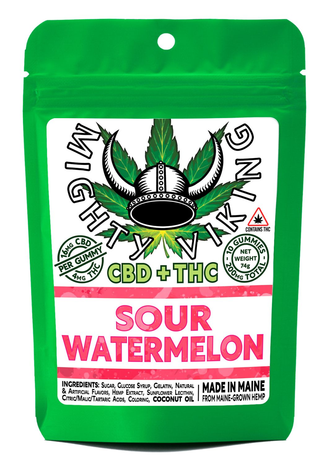Sour Watermelon (CBD & THC)