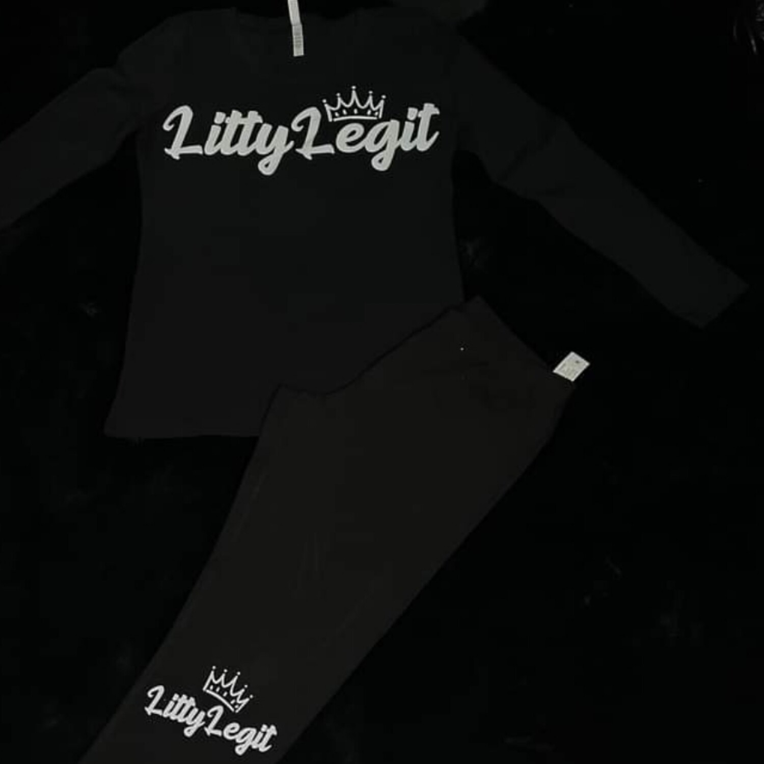 LITTYLEGIT SHIRT AND LEGGINGS