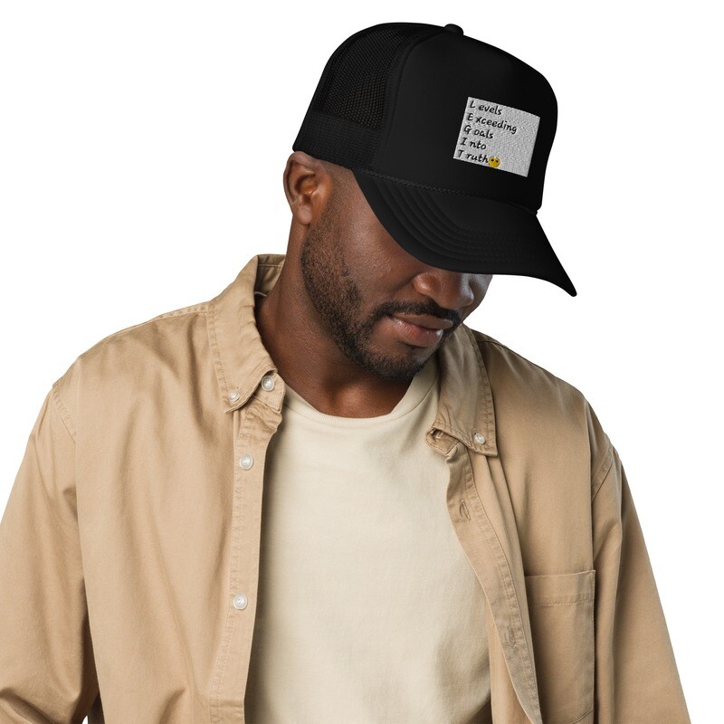 Foam trucker hat