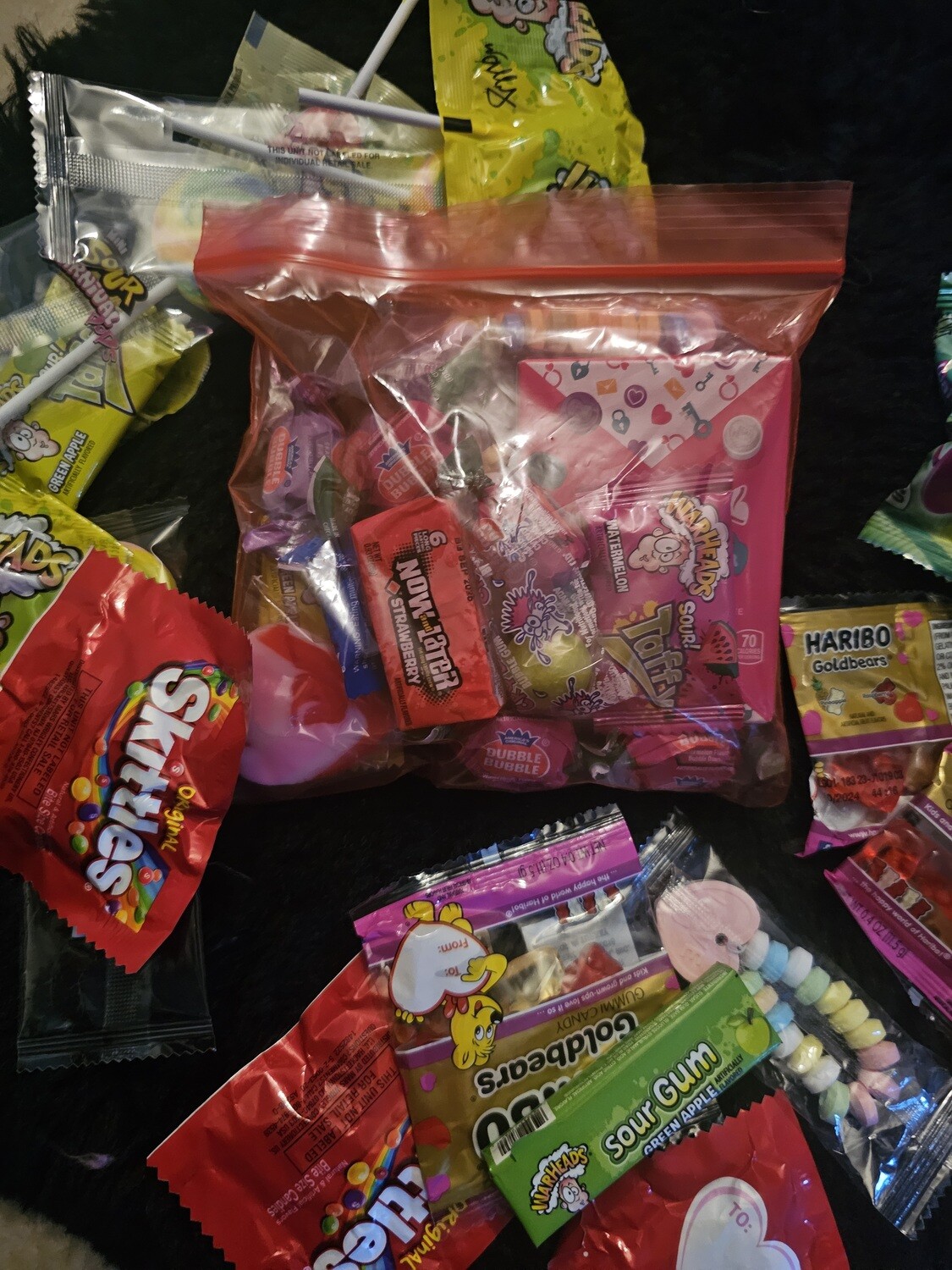 Small bag of mixed candy&#39;s