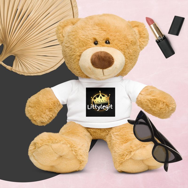 Teddy bear with a t-shirt