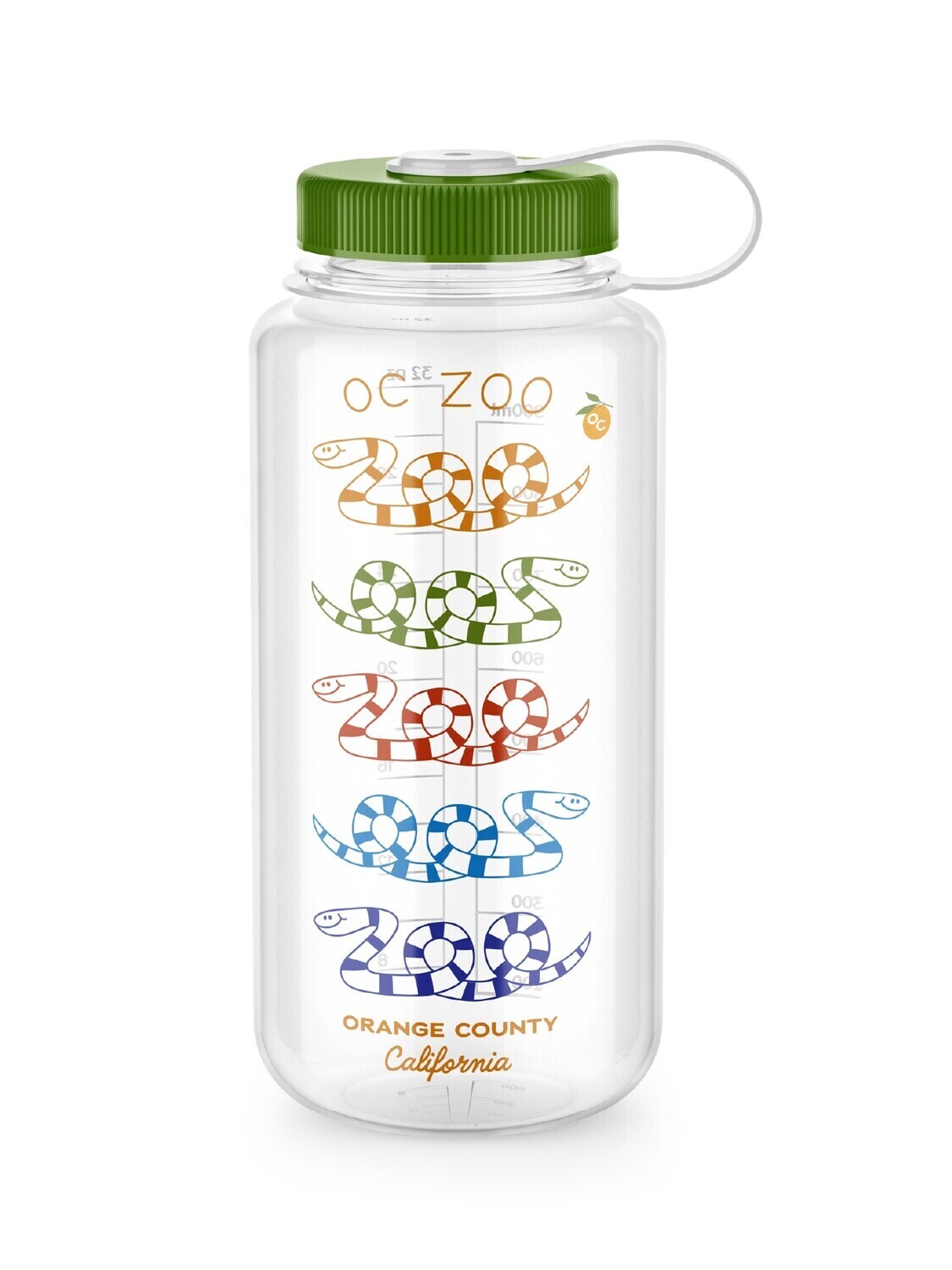 OC Zoo Nalgene Bottle - Snake Script