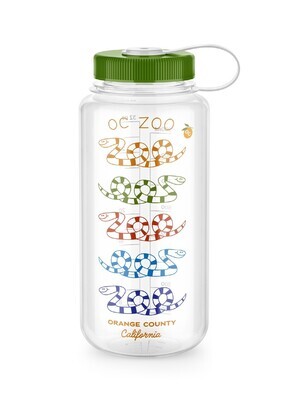 OC Zoo Nalgene Bottle - Snake Script