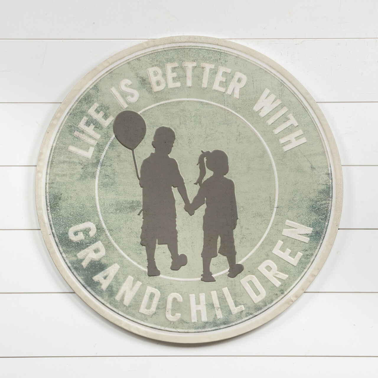 32&quot; BETTER WITH GRANDCHILDREN SIGN