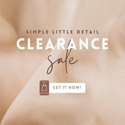 CLEARANCE