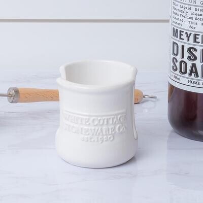 White Cottage Ceramic Sponge Holder
