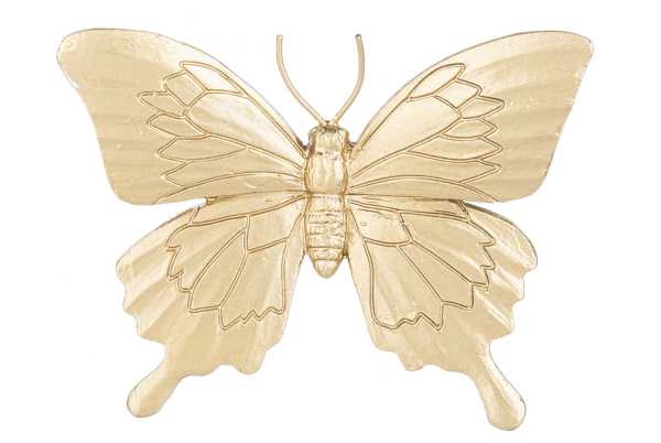Golden Butterflies Figurines