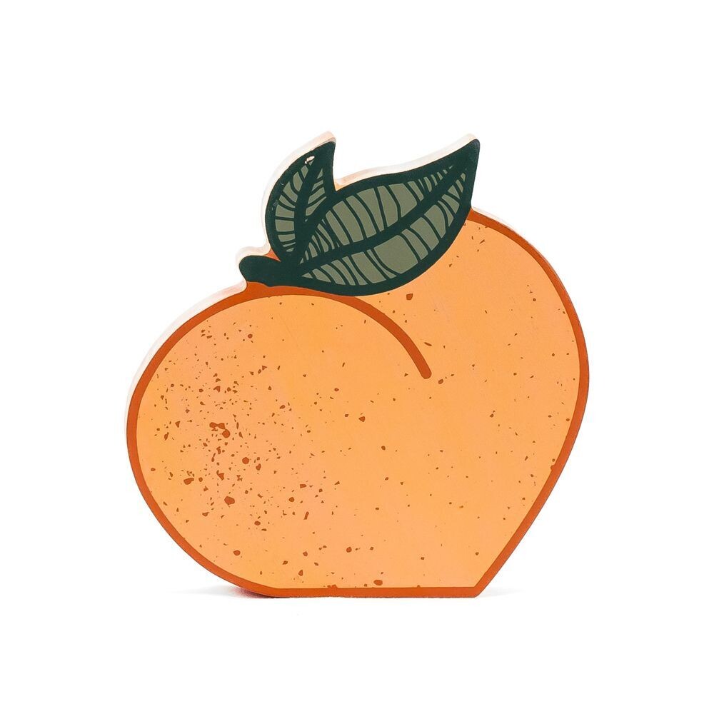 5x5 Chunky Wood Shape (Peach) Americana