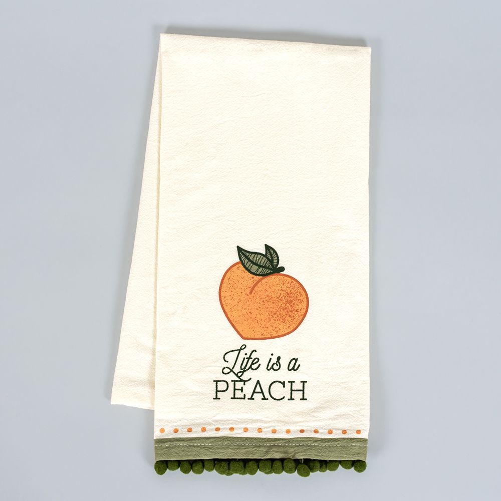 15x24 Dish Towel (Peach) Americana