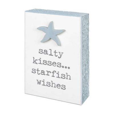 SALTY KISSES 3D BOX SIGN