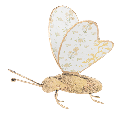 Botanical Butterfly Figurines