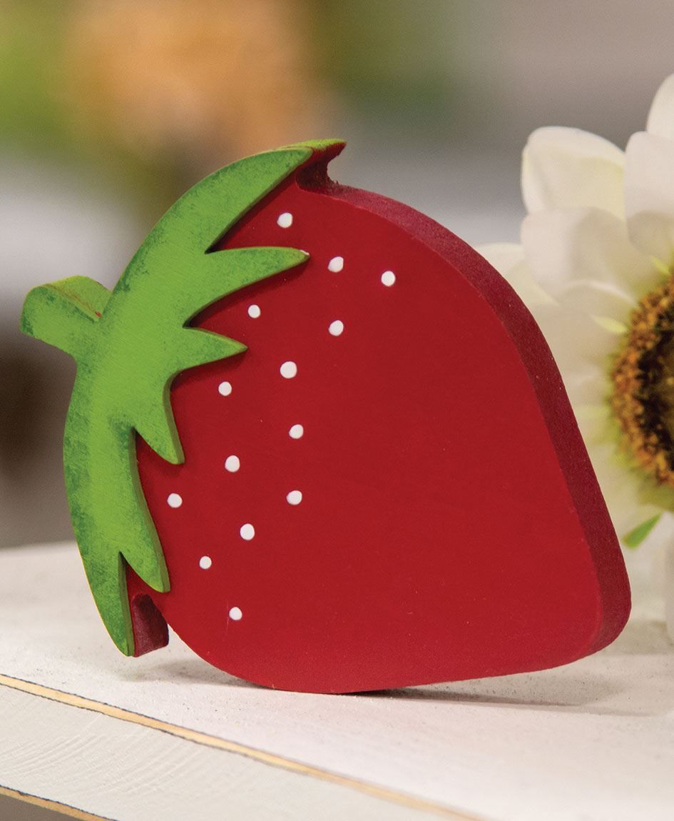 Wooden Strawberry Block