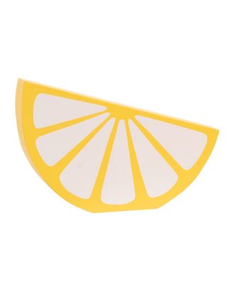 Chunky Wooden Lemon Slice Sitter