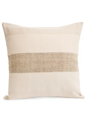 CUSHION STRIPE PATCH COT MIX