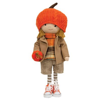Standing Autumn Kid Boy - 15.5inH