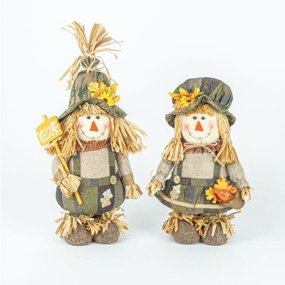 Sunflower Scarecrow Stander Boy