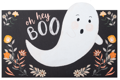 Hey Boo Door Mat