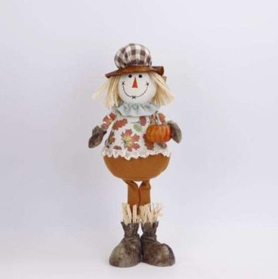 8x3.5x21&quot; Fabric standing scarecrow GIRL