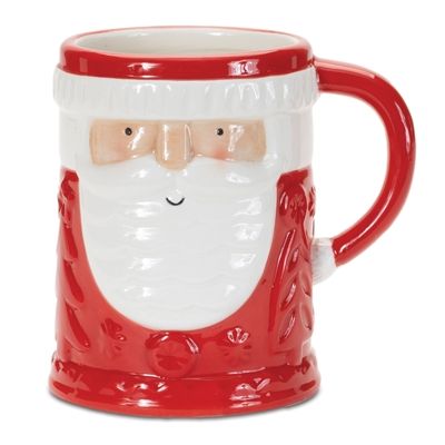 Santa Mug 4.5&quot;H Dolomite