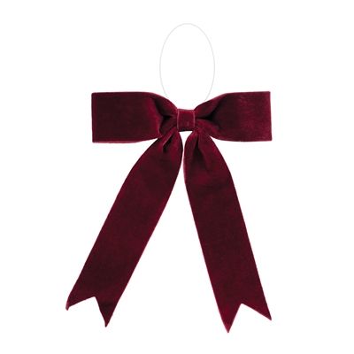 Bow Ornament 13&quot;W x 13&quot;H  Polyester