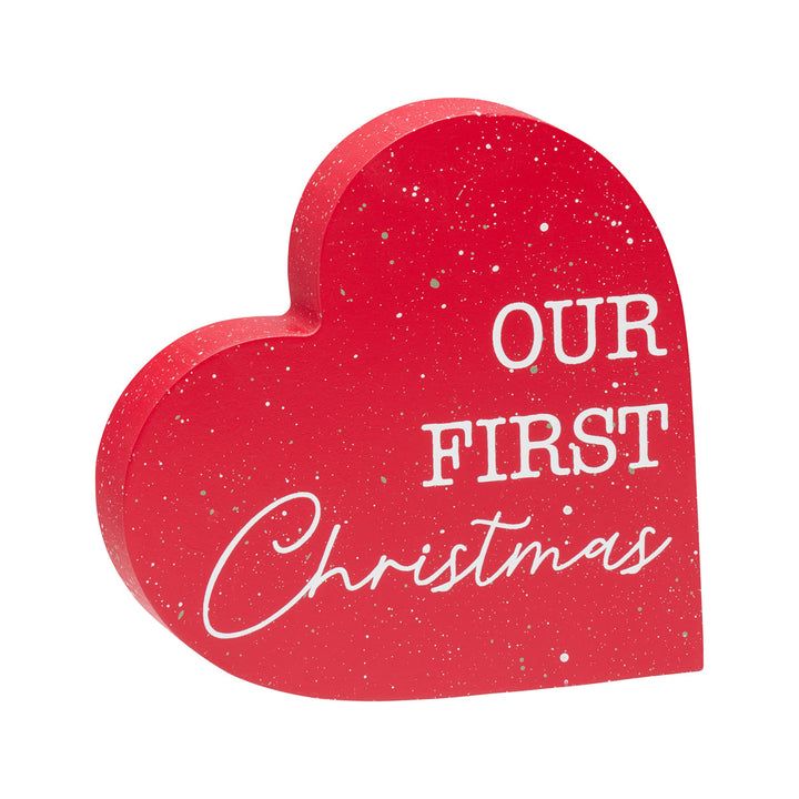 First Cmas Speckled Heart