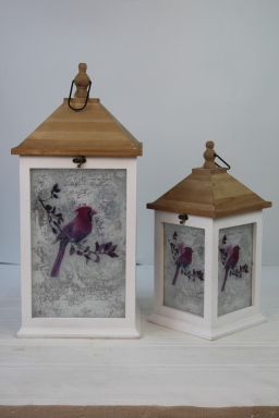 Cardinal lanterns Small