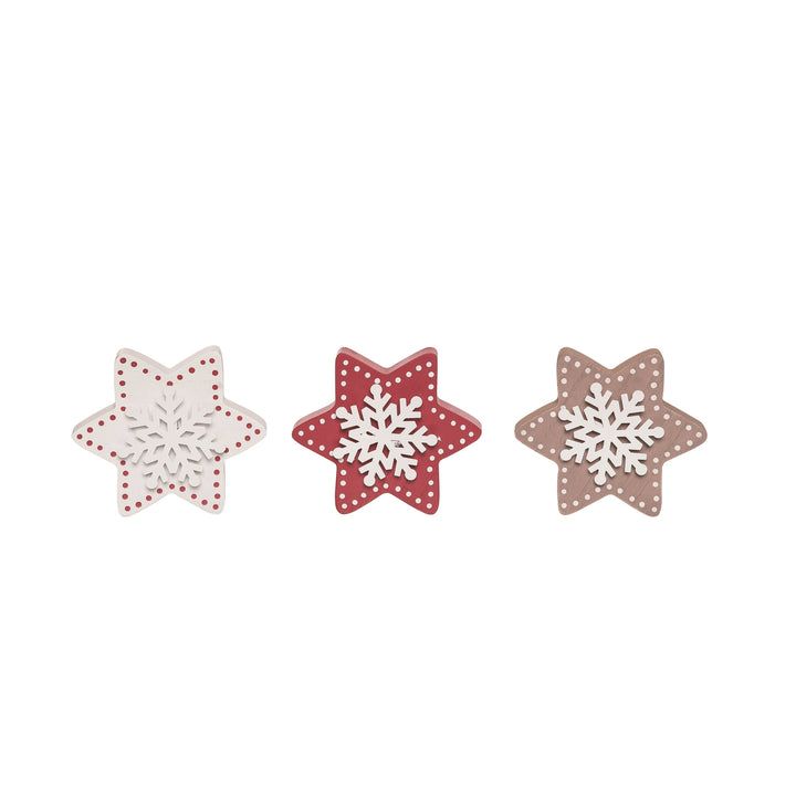 MDF Snowflake Decor Wood