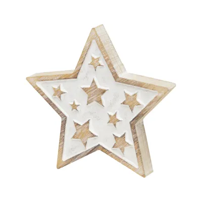 Multi-Star Carved Star