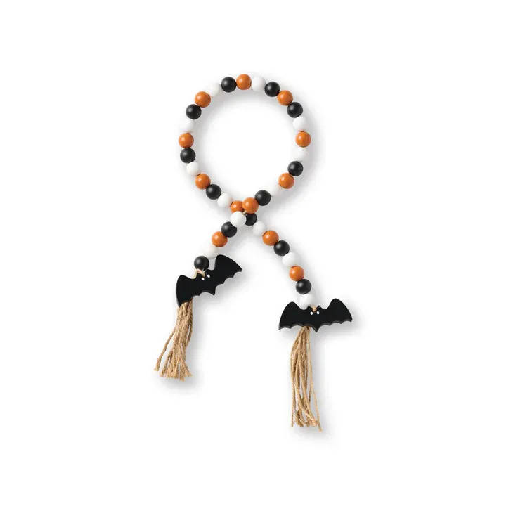 OBW Bat Cutout Tassel
