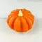 Pumpkin Candle 6&quot;x5&quot; Flame