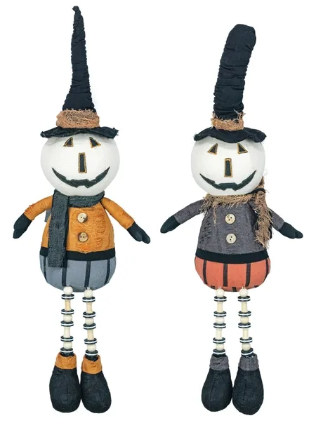Primitive Pumkpin Head Bead Leg
