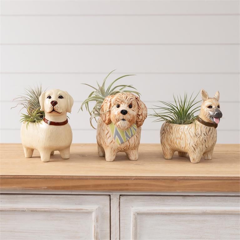 Bud vases - Doggies