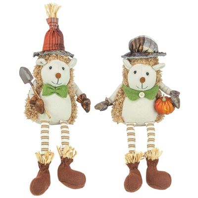 Fall Harvest Hedgehog Dangle Leg SHOVEL