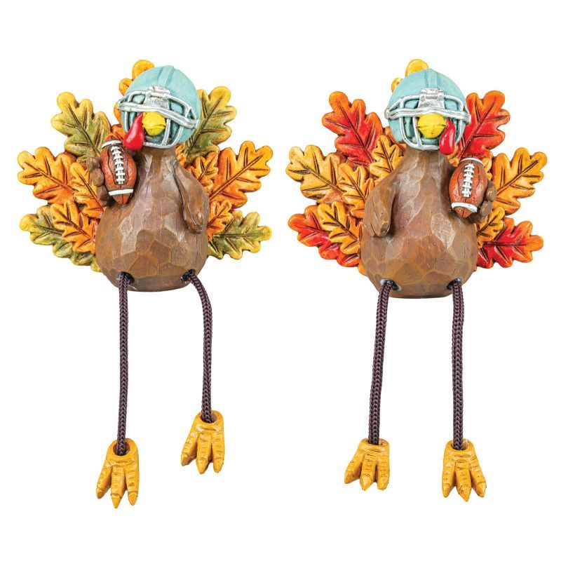 Gridiron Turkey Dangle Leg 2 Assorted with the cutest dangling legs