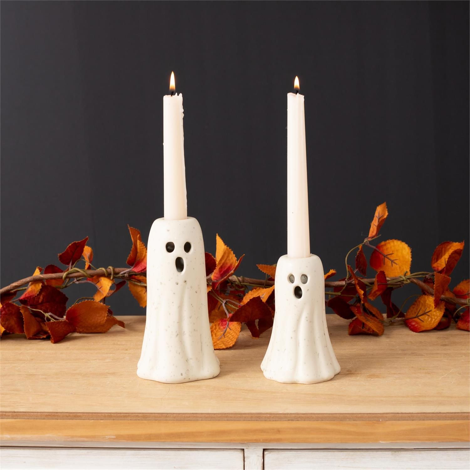 GHOST CANDLE HOLDER LG