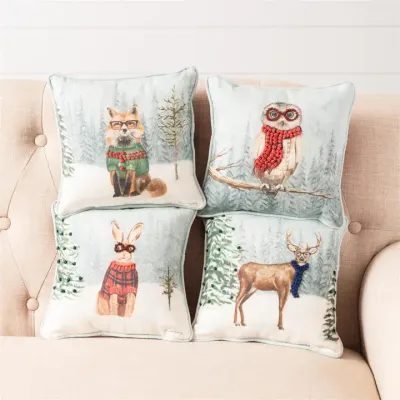 Mini Pillows - Cozy Critters