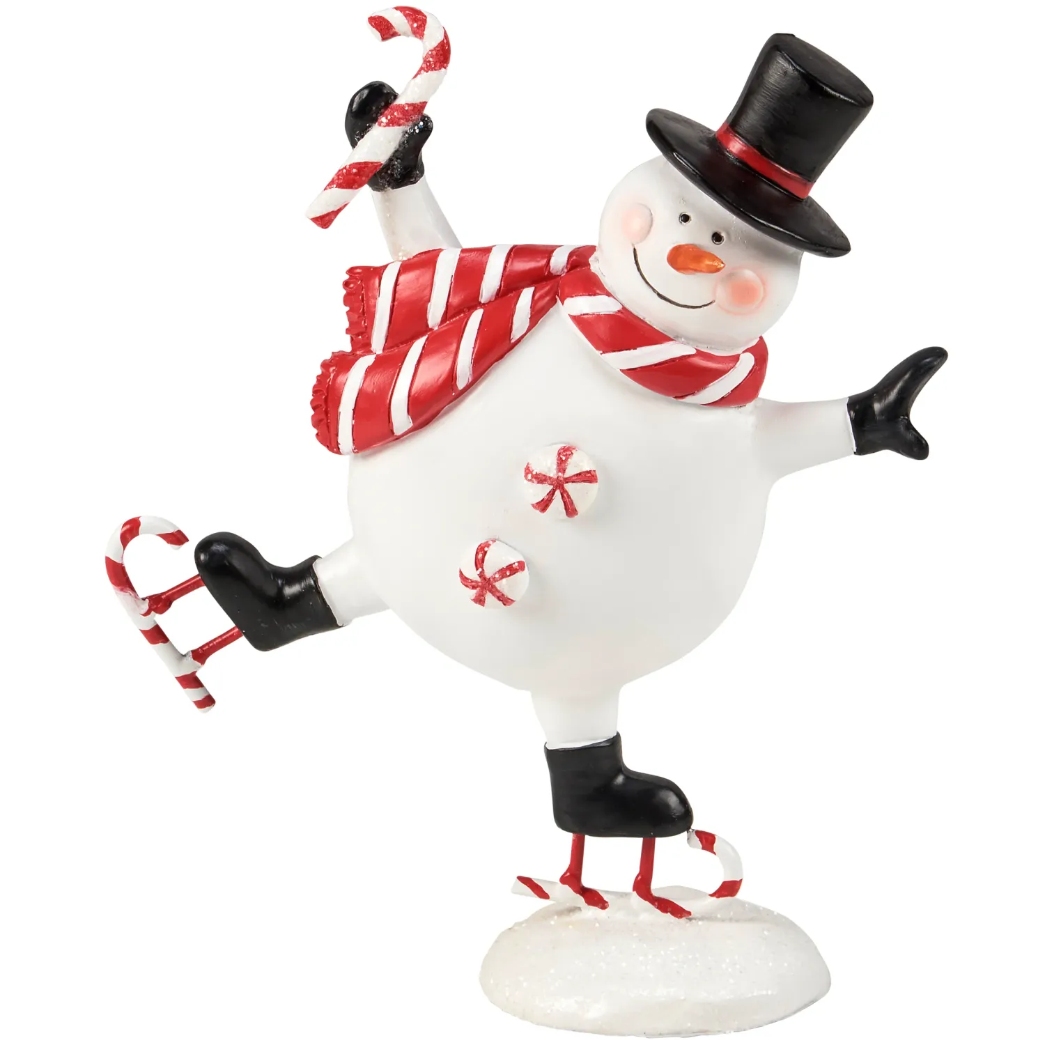 Figurine - Skating Snowman