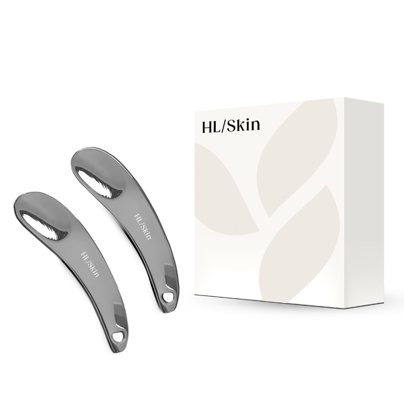 Set van huidverzorgingsspatels