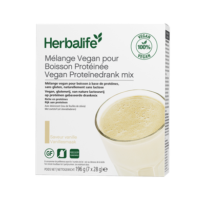 Vegan Proteïnedrank Mix Vanille 7x28g